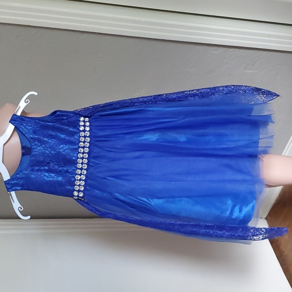 🌸Royal blue flower girl dresses - Picture 3 of 8